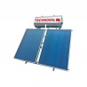 Ηλιακός Θερμοσίφωνας TECHNOSOL 150 L   με 1 επιλεκτικό συλλέκτη   - 2,00τ.μ.