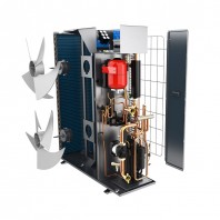  Αντλία Θερμότητας 6kW Evitron WH-EVI06JE5 Μονοφασική 65°C