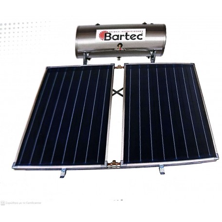 Ηλιακός Θερμοσίφωνας Bartec 300L με 2 επιλεκτικούς Συλλέκτες 5,00τ.μ.