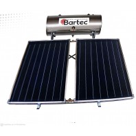 Ηλιακός Θερμοσίφωνας Bartec 300L με 2 επιλεκτικούς Συλλέκτες 4,00τ.μ.