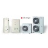 Αντλία θερμότητας διαιρούμενου τύπου TOSHIBA ESTIA 55°C (HWT-601XWHM3W-E ) 5-7.25 KW ΜΟΝΟΦ.
