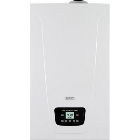 Λέβητας αερίου συμπύκνωσης BAXI luna duo-tec E με καμινάδα 24GA